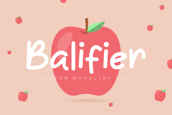 Balifier: A Handwritten Font for Creative Projects