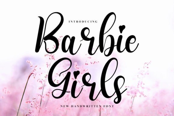 Barbie Girls Font for Business