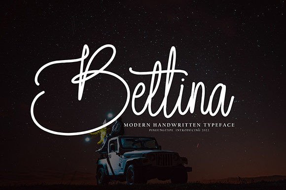 Bettina: A Dazzling Script Font
