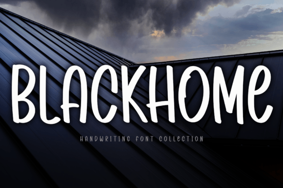 Blackhome: A Stylish Handwritten Font
