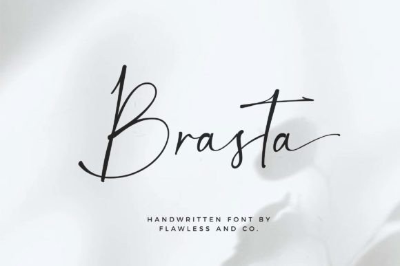 Brasta: A Dazzling Script Font for Business