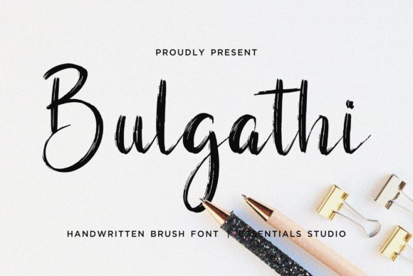 Bulgathi: A Script Font for Creative Campaigns