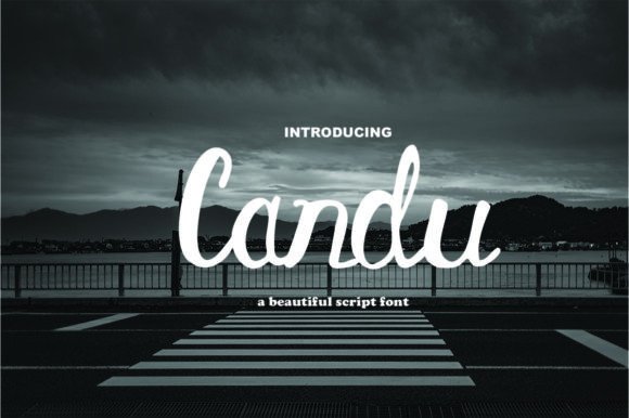 Candu: A Handwritten Font for Editorial Design