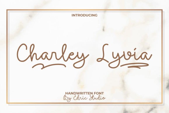 Charley Lyvia: A Font That Elevates Your Brand