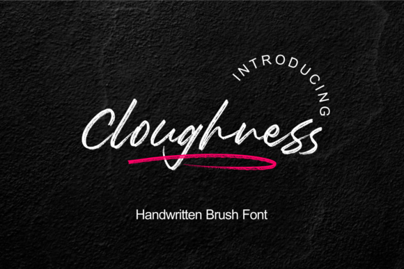 Cloughness: A Stylish Script Font