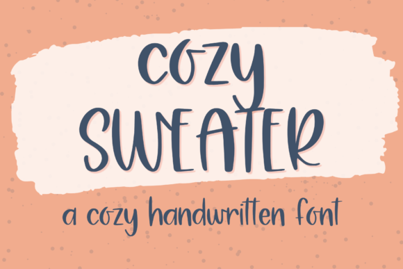 Cozy Sweater: A Friendly Font for Digital Projects
