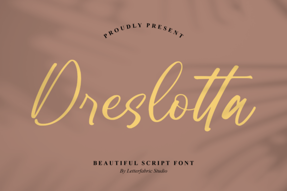 Dreslotta: A Classy Font for Business Branding