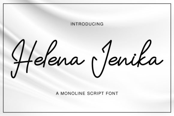 Helena Jenika: A Font for Elegant Branding