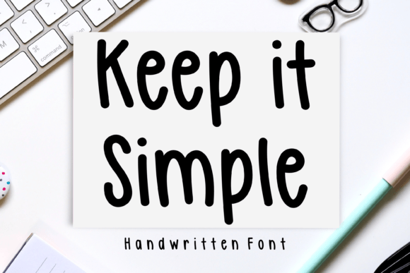 Keep It Simple Font for Web Design