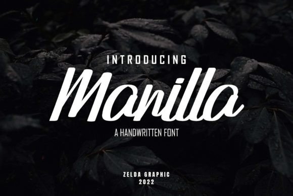 Manilla: A Bold Script for Digital Campaigns