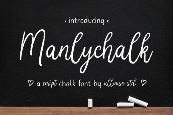 Manlychalk: A Script Font for Business Brilliance