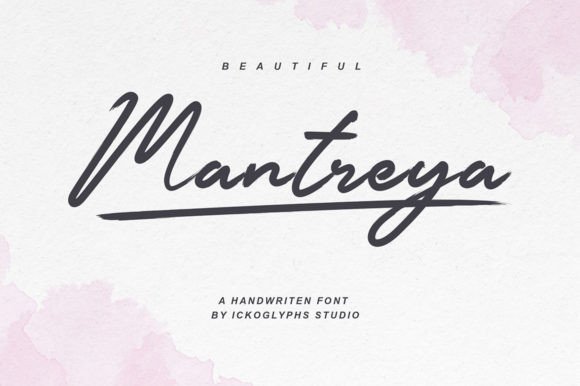 Mantreya: A Delicate Web Font