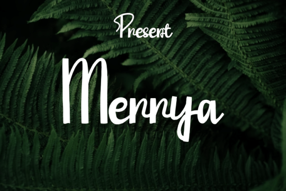 Merrya: A Handwritten Font for Creative Projects