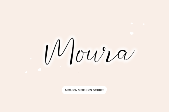 Moura: A Luxurious Handwritten Font