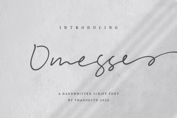Omesse: A Font for Business Elegance