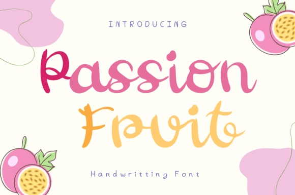Passion Fruit Font for Business