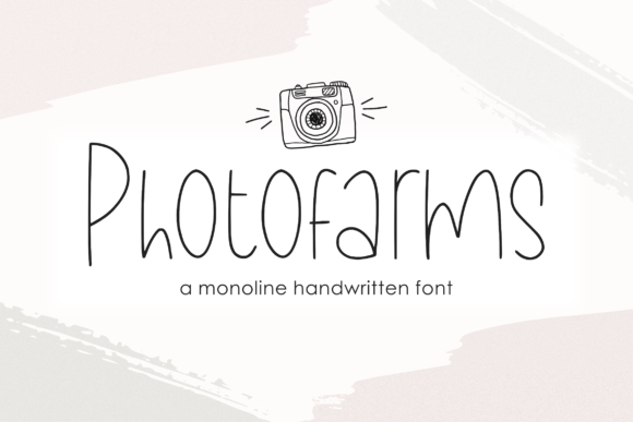 Photofarms: A Handwritten Font for Creative Campaigns