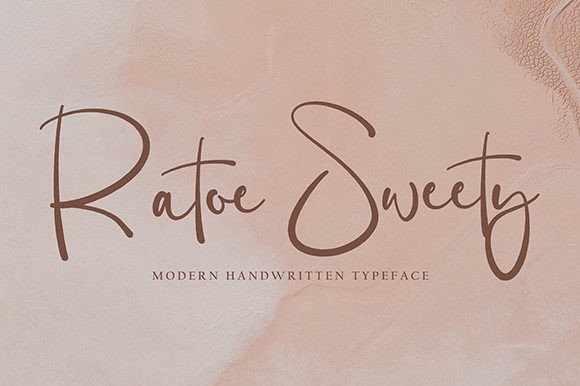 Ratoe Swetty: A Delightful Script Font for Digital Branding