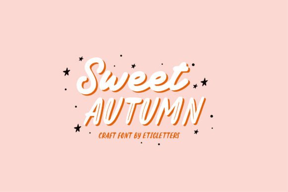 Sweet Autumn Duo Font for Web Design
