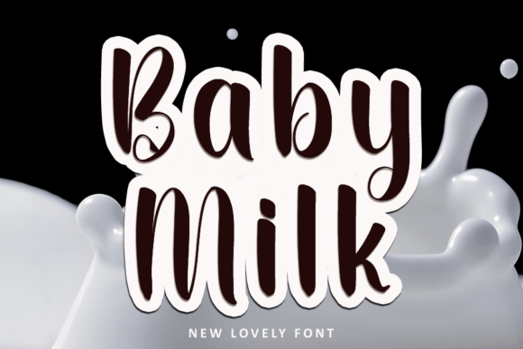 Use Baby Milk for Professional Branding